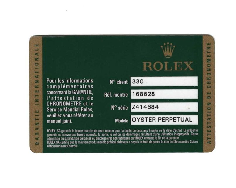 Rolex Yacht-Master 168628 Image 4